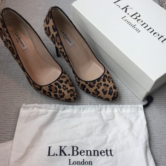 lk bennett leopard print shoes